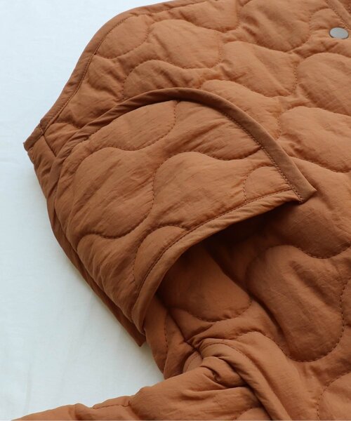 apres les cours（アプレレクール）の「WEB限定 ゆったりシルエットのキルティングアウター（ダウンジャケット/コート・キッズ・グレー/ベージュ/キャメル/カーキ・90/140/80/110/130/120/100）」の18枚目の写真