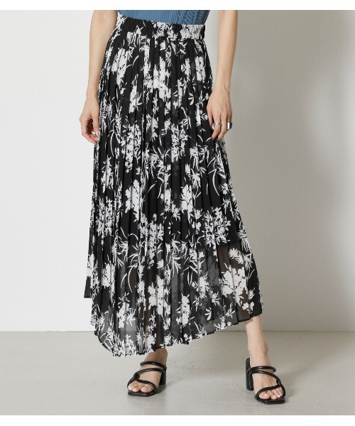 BAU by Bride And You★Flower skirt フラワーア スカート★2色 AZUL by moussy（アズールバイマウジー）の「BOUQUET FLOWER
