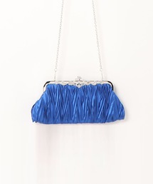 DRESS LAB（ドレスラボ）の「【結婚式/パーティー/オケージョン】3WAY チェーン付きサテンクラッチバック（クラッチバッグ）」