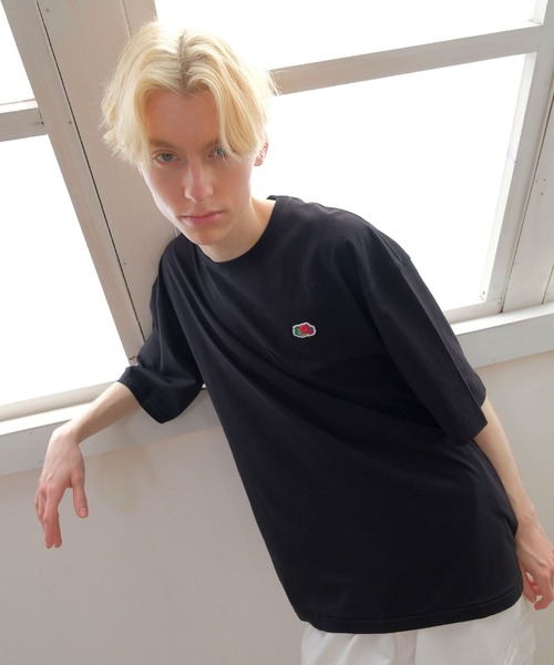 FRUIT OF THE LOOM(フルーツオブザルーム)の「ワッペン付Tシャツ / ワンポイント / ユニセックス(Tシャツ/カットソー・レディース・ブラック/ホワイト・XL/L/M)」の22枚目の写真