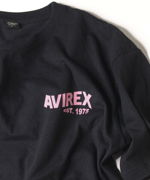 AVIREX（アヴィレックス）の「【直営店限定】ウェーブ ロゴ Tシャツ/WAVE LOGO T-SHIRT/アヴィレックス/AVIREX（Tシャツ/カットソー・メンズ・ホワイト/ブラック・MEDIUM/LARGE/X-LARGE/XX-LARGE）」の17枚目の写真