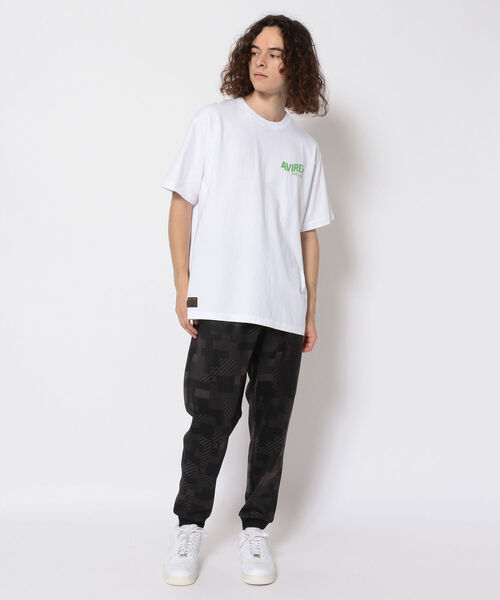 AVIREX（アヴィレックス）の「【直営店限定】ウェーブ ロゴ Tシャツ/WAVE LOGO T-SHIRT/アヴィレックス/AVIREX（Tシャツ/カットソー・メンズ・ホワイト/ブラック・MEDIUM/LARGE/X-LARGE/XX-LARGE）」の22枚目の写真