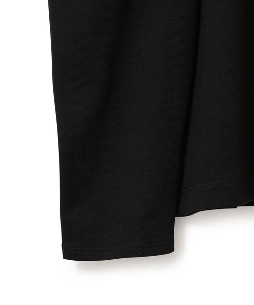 ADAM ET ROPE'(アダムエロペ)の「フロントボタンパフスリーブTEE(Tシャツ/カットソー・レディース・ブラック/ホワイト/ブラック系その他・FREE)」の10枚目の写真