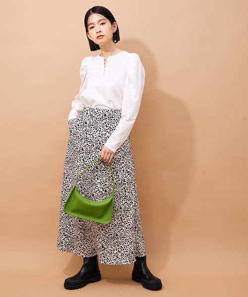 Adam et Rope&#39; - アダムエロペ  フロントボタンパフスリーブTEE 3日間値下 一部直営店舗・WEB限定】フロントボタンパフスリーブTEE