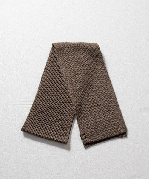 BATONER（バトナー）の「【BATONER/バトナー】SIGNATURE WOOL SCARF BN