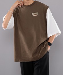 カレッジロゴカットベスト