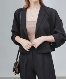 COLONY 2139 | ストレッチイージーケア短丈ジャケット(テーラードジャケット)
