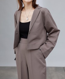 COLONY 2139 | ストレッチイージーケア短丈ジャケット(テーラードジャケット)