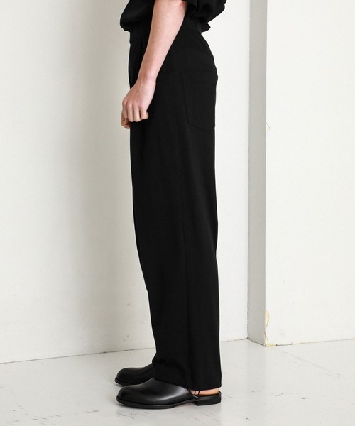 NEONSIGN(ネオンサイン)の「WIDE SLACKS(スラックス・メンズ・ブラック/グレー/ダークグレー・44/42)」の6枚目の写真