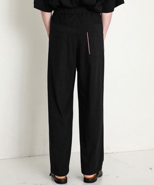 NEONSIGN(ネオンサイン)の「WIDE SLACKS(スラックス・メンズ・ブラック/グレー/ダークグレー・44/42)」の7枚目の写真