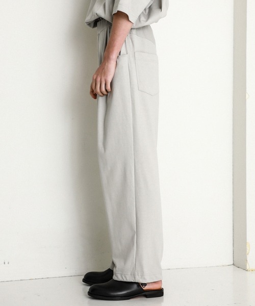 NEONSIGN(ネオンサイン)の「WIDE SLACKS(スラックス・メンズ・ブラック/グレー/ダークグレー・44/42)」の15枚目の写真