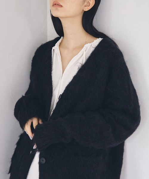 TODAYFUL   ブラッシュモヘアカーディガン TODAYFUL（トゥデイフル）の「ブラッシュモヘアカーディガン