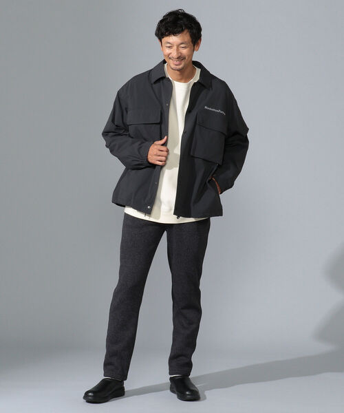 B:MING by BEAMS(ビーミングバイビームス)の「B:MING by BEAMS / ビッグシルエット フリース スウェットシャツ(スウェット・メンズ・パープル/アイボリー/エメラルド/サンドベージュ/レッド系その他・SMALL/MEDIUM/LARGE/X-LARGE)」の11枚目の写真