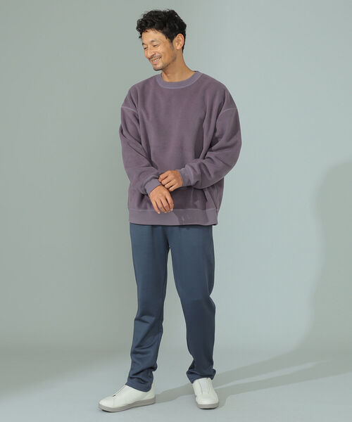 B:MING by BEAMS(ビーミングバイビームス)の「B:MING by BEAMS / ビッグシルエット フリース スウェットシャツ(スウェット・メンズ・パープル/アイボリー/エメラルド/サンドベージュ/レッド系その他・SMALL/MEDIUM/LARGE/X-LARGE)」の12枚目の写真