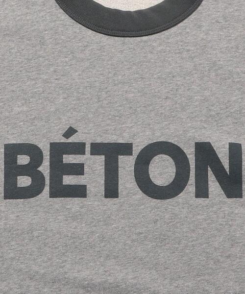 ATELIER BETON（アトリエベトン）の「＜ATELIER BETON（アトリエべトン）＞ GOOD BIG T/Tシャツ（Tシャツ/カットソー・メンズ・グレー/ブラック・2/3）」の6枚目の写真