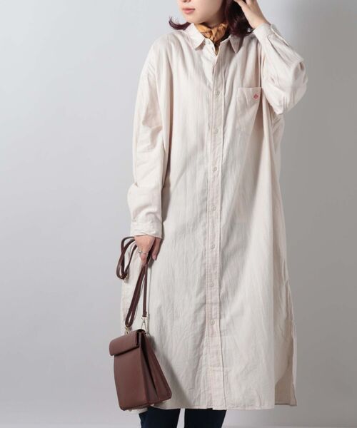 Danton ダントン モールスキンシャツワンピース シャツワンピース Danton ダントン のファッション通販 Zozotown