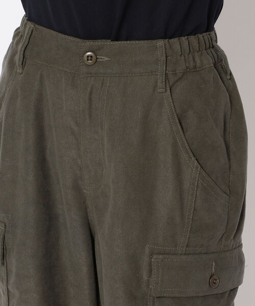 AVIREX（アヴィレックス）の「【直営店限定】ボーイフレンドカーゴパンツ/ BOYFRIEND CARGO PANTS（カーゴパンツ・レディース・ピンク/オリーブ/ブラック・SMALL/MEDIUM）」の9枚目の写真