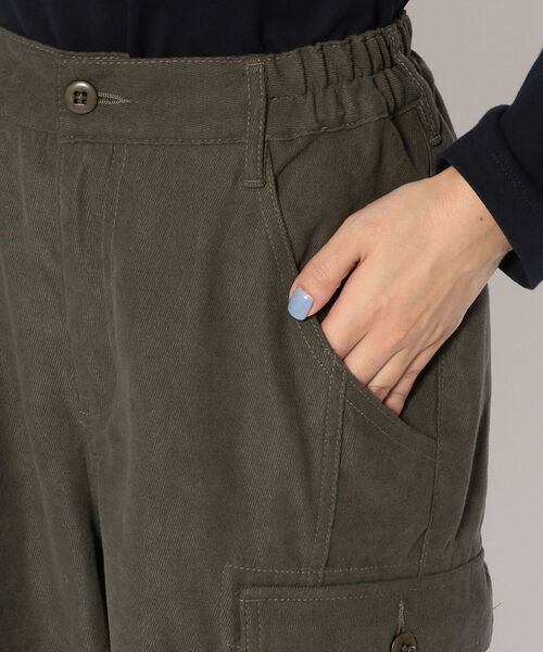 AVIREX（アヴィレックス）の「【直営店限定】ボーイフレンドカーゴパンツ/ BOYFRIEND CARGO PANTS（カーゴパンツ・レディース・ピンク/オリーブ/ブラック・SMALL/MEDIUM）」の10枚目の写真