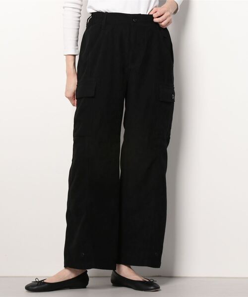 AVIREX（アヴィレックス）の「【直営店限定】ボーイフレンドカーゴパンツ/ BOYFRIEND CARGO PANTS（カーゴパンツ・レディース・ピンク/オリーブ/ブラック・SMALL/MEDIUM）」の8枚目の写真