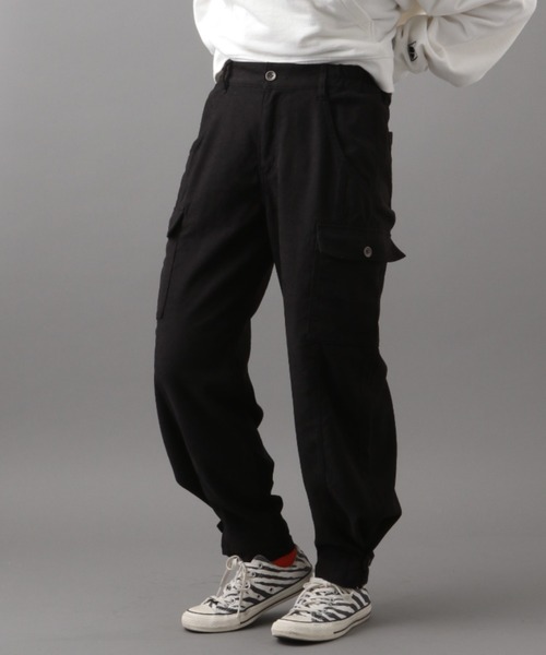 AVIREX（アヴィレックス）の「【直営店限定】ボーイフレンドカーゴパンツ/ BOYFRIEND CARGO PANTS（カーゴパンツ・レディース・ピンク/オリーブ/ブラック・SMALL/MEDIUM）」の6枚目の写真