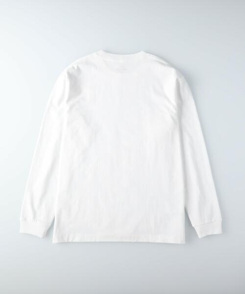 HANES(ヘインズ)の「HANES(ヘインズ)「BEEFY」パックTシャツ ロングスリーブ(Tシャツ/カットソー・メンズ・ホワイト/ブラック/グレー・S/M/L/XL)」の20枚目の写真