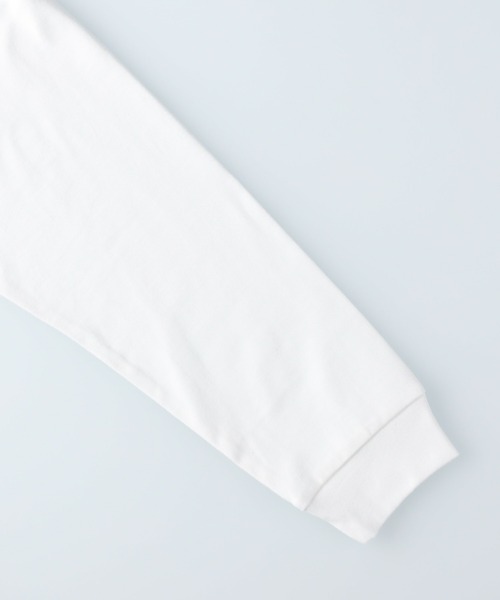 HANES(ヘインズ)の「HANES(ヘインズ)「BEEFY」パックTシャツ ロングスリーブ(Tシャツ/カットソー・メンズ・ホワイト/ブラック/グレー・S/M/L/XL)」の5枚目の写真