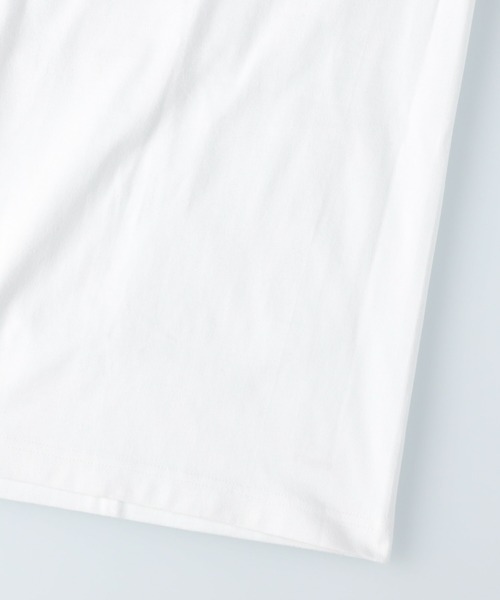 HANES(ヘインズ)の「HANES(ヘインズ)「BEEFY」パックTシャツ ロングスリーブ(Tシャツ/カットソー・メンズ・ホワイト/ブラック/グレー・S/M/L/XL)」の6枚目の写真