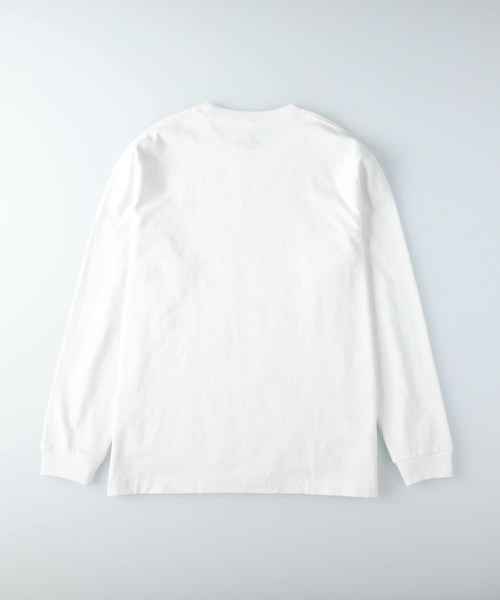HANES(ヘインズ)の「HANES(ヘインズ)「BEEFY」パックTシャツ ロングスリーブ(Tシャツ/カットソー・メンズ・ホワイト/ブラック/グレー・S/M/L/XL)」の12枚目の写真
