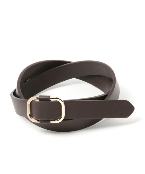 GLOBAL WORK（グローバルワーク）の「ピンレスフトベルト/227953（ベルト・レディース・ダークブラウン/ブラック/ブラウン・FREE）」の3枚目の写真