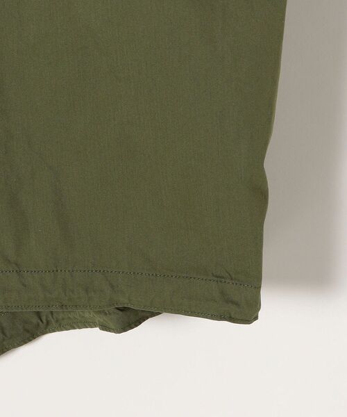 ARMY TWILL(アーミーツイル)の「ARMY TWILL SANFORIZED: フィッシュテール コート(ミリタリージャケット・レディース・ブラック/ライトカーキ・ONE SIZE)」の8枚目の写真