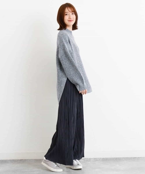 MK MICHEL KLEIN（エムケーミッシェルクラン）の「プリーツワイドパンツ/洗える（その他パンツ・レディース・ダークグレー/ブラウン・38）」の14枚目の写真