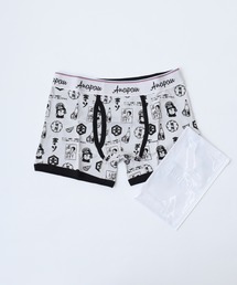 anapau（アナパウ）の「Anapau コットンライクラベア天竺総柄プリントボクサーパンツ（ボクサーパンツ）」