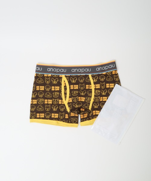 anapau(アナパウ)の「Anapau コットンライクラベア天竺総柄プリントボクサーパンツ(ボクサーパンツ・メンズ・A/D/E/G/I/J/L/M/N/P/B/C/F/Q/R/K/O/H/V/T/W/S/Z/U/Y/X/その他/その他2/その他4/その他3/その他5/その他1/その他6/その他8/その他7/その他24/その他25/その他29/その他11/その他12/その他13/その他16/その他27/その他10/その他15/その他26/その他21/その他23/その他22/その他17/その他28/その他14/その他9/その他20/その他18/その他19/ベージュ系/ネイビー系1/ブラック系/イエロー系/イエロー系1/ライトブラウン/グレー系/ネイビー系/オリーブ系/ブラウン系/グリーン系/ダルブルー系/ブラック系1/ワイン系/イエロー系2/ブラウン系1/イエロー系5/アイボリー系/イエロー系6/レッド系/アイボリー系1/ブルー/アッシュ/ベージュ系1/ミント/イエロー系3/オリーブ系1/グレイッシュベージュ/オートミール/チャコールグレー/ターコイズブルー/イエロー系4・M/L)」の9枚目の写真