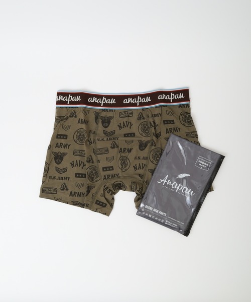 anapau(アナパウ)の「Anapau コットンライクラベア天竺総柄プリントボクサーパンツ(ボクサーパンツ・メンズ・A/D/E/G/I/J/L/M/N/P/B/C/F/Q/R/K/O/H/V/T/W/S/Z/U/Y/X/その他/その他2/その他4/その他3/その他5/その他1/その他6/その他8/その他7/その他24/その他25/その他29/その他11/その他12/その他13/その他16/その他27/その他10/その他15/その他26/その他21/その他23/その他22/その他17/その他28/その他14/その他9/その他20/その他18/その他19/ベージュ系/ネイビー系1/ブラック系/イエロー系/イエロー系1/ライトブラウン/グレー系/ネイビー系/オリーブ系/ブラウン系/グリーン系/ダルブルー系/ブラック系1/ワイン系/イエロー系2/ブラウン系1/イエロー系5/アイボリー系/イエロー系6/レッド系/アイボリー系1/ブルー/アッシュ/ベージュ系1/ミント/イエロー系3/オリーブ系1/グレイッシュベージュ/オートミール/チャコールグレー/ターコイズブルー/イエロー系4・M/L)」の18枚目の写真
