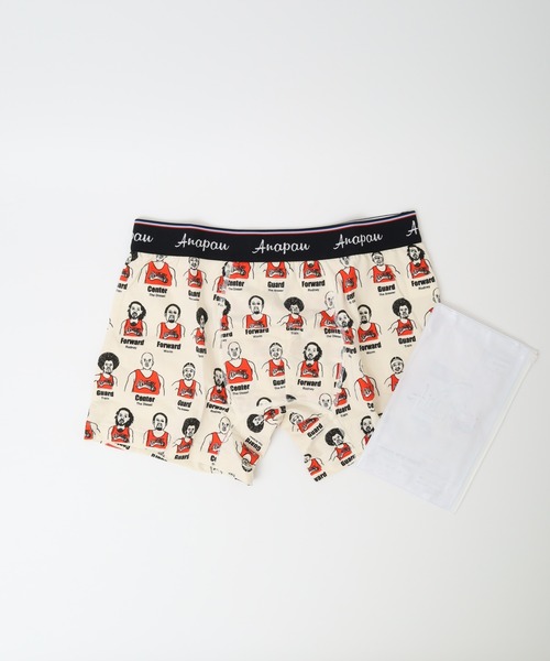 anapau(アナパウ)の「Anapau コットンライクラベア天竺総柄プリントボクサーパンツ(ボクサーパンツ・メンズ・A/D/E/G/I/J/L/M/N/P/B/C/F/Q/R/K/O/H/V/T/W/S/Z/U/Y/X/その他/その他2/その他4/その他3/その他5/その他1/その他6/その他8/その他7/その他24/その他25/その他29/その他11/その他12/その他13/その他16/その他27/その他10/その他15/その他26/その他21/その他23/その他22/その他17/その他28/その他14/その他9/その他20/その他18/その他19/ベージュ系/ネイビー系1/ブラック系/イエロー系/イエロー系1/ライトブラウン/グレー系/ネイビー系/オリーブ系/ブラウン系/グリーン系/ダルブルー系/ブラック系1/ワイン系/イエロー系2/ブラウン系1/イエロー系5/アイボリー系/イエロー系6/レッド系/アイボリー系1/ブルー/アッシュ/ベージュ系1/ミント/イエロー系3/オリーブ系1/グレイッシュベージュ/オートミール/チャコールグレー/ターコイズブルー/イエロー系4・M/L)」の10枚目の写真