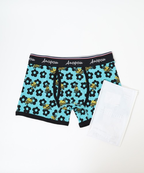 anapau(アナパウ)の「Anapau コットンライクラベア天竺総柄プリントボクサーパンツ(ボクサーパンツ・メンズ・A/D/E/G/I/J/L/M/N/P/B/C/F/Q/R/K/O/H/V/T/W/S/Z/U/Y/X/その他/その他2/その他4/その他3/その他5/その他1/その他6/その他8/その他7/その他24/その他25/その他29/その他11/その他12/その他13/その他16/その他27/その他10/その他15/その他26/その他21/その他23/その他22/その他17/その他28/その他14/その他9/その他20/その他18/その他19/ベージュ系/ネイビー系1/ブラック系/イエロー系/イエロー系1/ライトブラウン/グレー系/ネイビー系/オリーブ系/ブラウン系/グリーン系/ダルブルー系/ブラック系1/ワイン系/イエロー系2/ブラウン系1/イエロー系5/アイボリー系/イエロー系6/レッド系/アイボリー系1/ブルー/アッシュ/ベージュ系1/ミント/イエロー系3/オリーブ系1/グレイッシュベージュ/オートミール/チャコールグレー/ターコイズブルー/イエロー系4・M/L)」の1枚目の写真