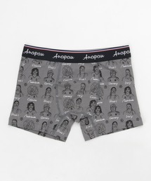 FUNALIVE（ファンアライブ）の「Anapau コットンライクラベア天竺総柄プリントボクサーパンツ（ボクサーパンツ）」