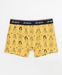 anapau（アナパウ）の「Anapau コットンライクラベア天竺総柄プリントボクサーパンツ（ボクサーパンツ）」