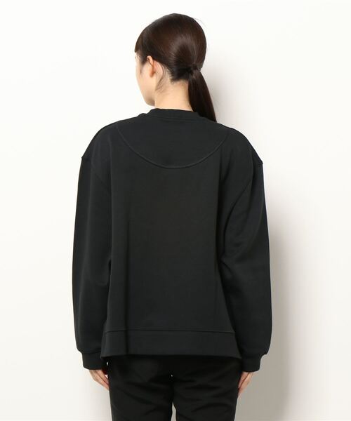 adidas by Stella McCartney(アディダスバイステラマッカートニー)の「【adidas by Stella McCartney】aSMC SC SWSHIRT(スウェット・レディース・ブラック・MEDIUM/SMALL)」の3枚目の写真