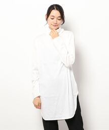 DouDou | タートルロングチュニック(Tシャツ/カットソー)