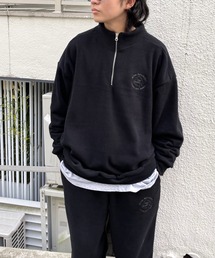 WHO'S WHO gallery | 【KOOKY'N/クーキー】BRONXフリースハーフジップ(Tシャツ/カットソー)