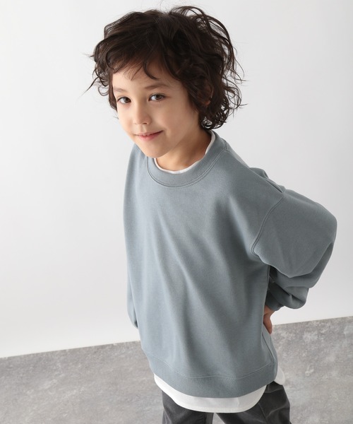 GLOBAL WORK（グローバルワーク）の「【キッズ】イージーDRY／レイヤード/229665（Tシャツ/カットソー・キッズ・アイボリー/グレー/ブラック/ライトブルー/ライトグリーン/ネイビー・130cm/160cm/100cm/150cm/110cm/140cm/120cm）」の22枚目の写真