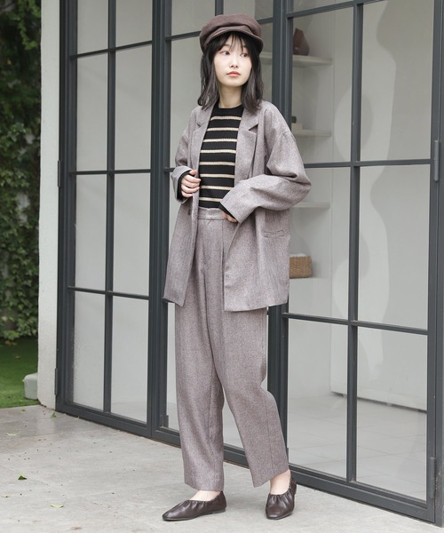 セール】ツイードダブルブレストジャケット / 229018（テーラード