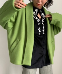 Ameri | UND FLOWING COLLAR SHORT COAT(その他アウター)