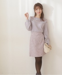 PROPORTION BODY DRESSING | ツイードミニスカート / 1212120003(スカート)