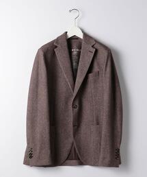 CIRCOLO 1901 | ＜CIRCOLO 1901（チルコロ1901）＞ツイルプリント 2B ジャケット -ウォッシャブル-(テーラードジャケット)