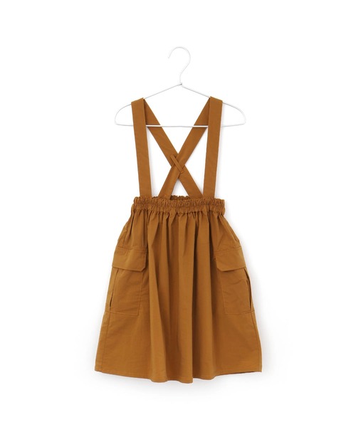 MAKE YOUR DAY(メイクユアデイ)の「2WAYカーゴジャンパースカート■150.160cm(スカート・キッズ・ブラック/オリーブ/キャメル・150/160)」の1枚目の写真