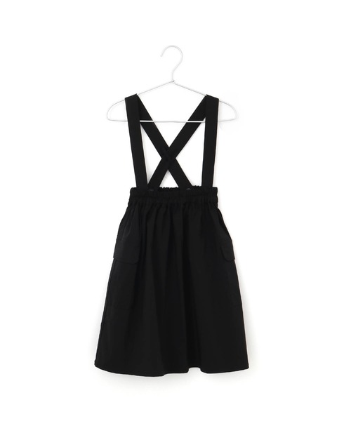 MAKE YOUR DAY(メイクユアデイ)の「2WAYカーゴジャンパースカート■150.160cm(スカート・キッズ・ブラック/オリーブ/キャメル・150/160)」の2枚目の写真