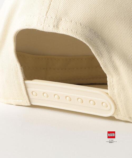 green label relaxing（グリーンレーベルリラクシング）の「【別注】＜TOMICA×green label relaxing＞EX CAP/帽子 21FW②（キャップ・キッズ・オフホワイト/ダークグレー/ベージュ・53-55cm）」の8枚目の写真