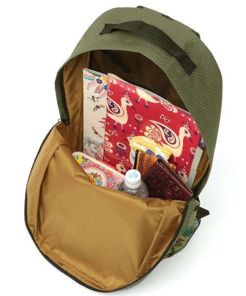 チチカカ（チチカカ）の「メッシュポケットリュック（バックパック/リュック・レディース・ブラック/ベージュ/カーキ・FREE）」の18枚目の写真